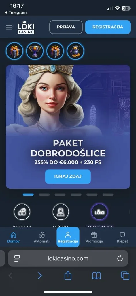 Loki mobilni — domov