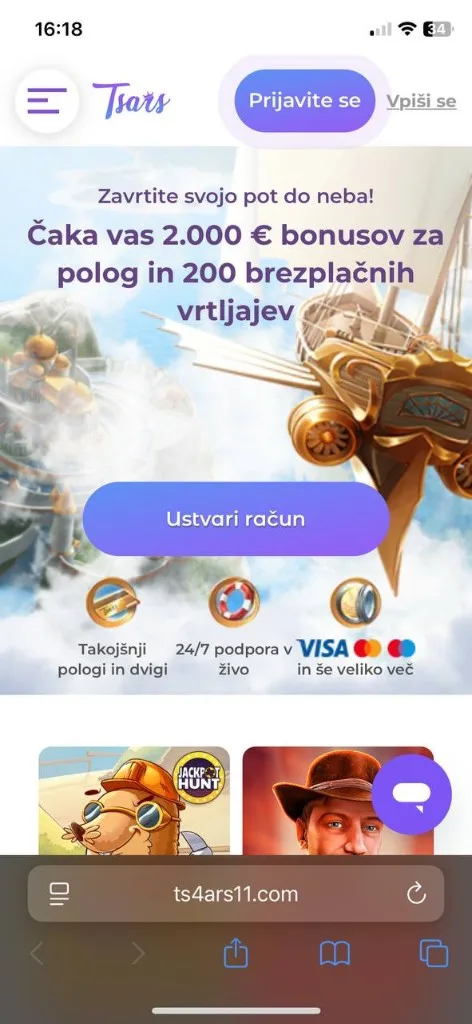Tsars mobilni — domov