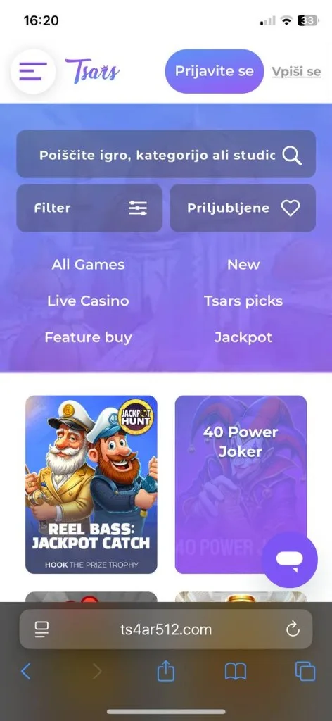 Tsars mobilni — promocije